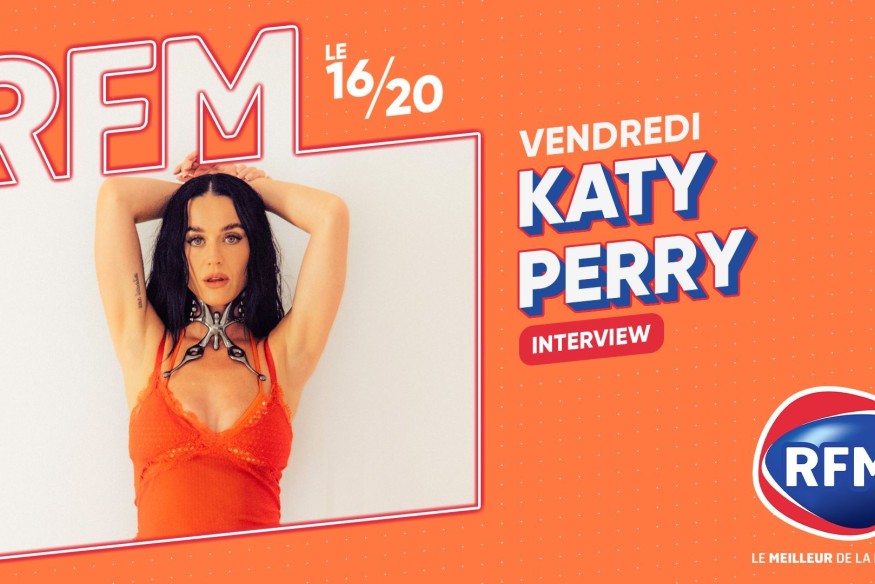 Katy Perry est l'invitée du 16/20 ce vendredi 20 septembre