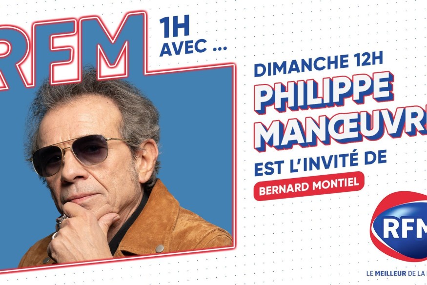Philippe Manœuvre est l'invité de Bernard Montiel dimanche 24 novembre sur RFM
