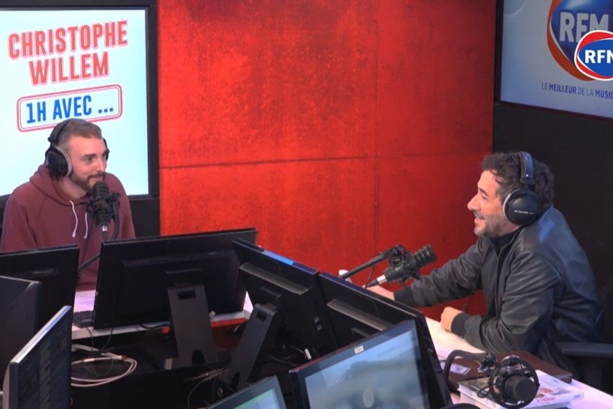Quand Bernard Montiel est interviewé par Christophe Willem