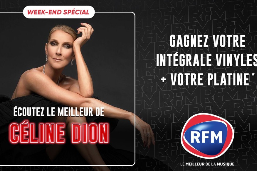 Week-en spécial Céline Dion : gagnez votre intégrale vinyles + votre platine